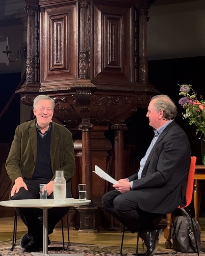 Stephen Fry in Nederland