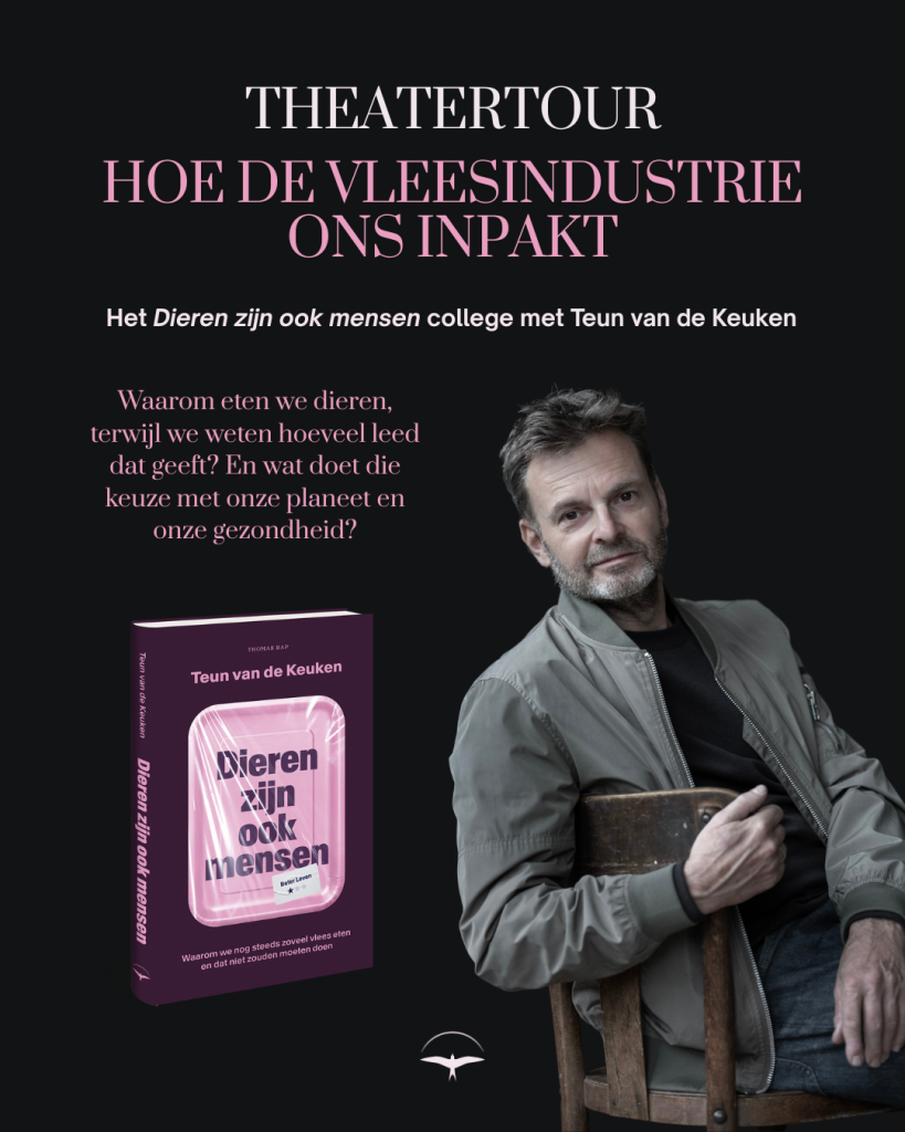 Theatertour ‘Hoe de vleesindustrie ons inpakt’ met Teun van de Keuken!