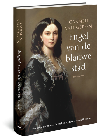 Engel van de blauwe stad